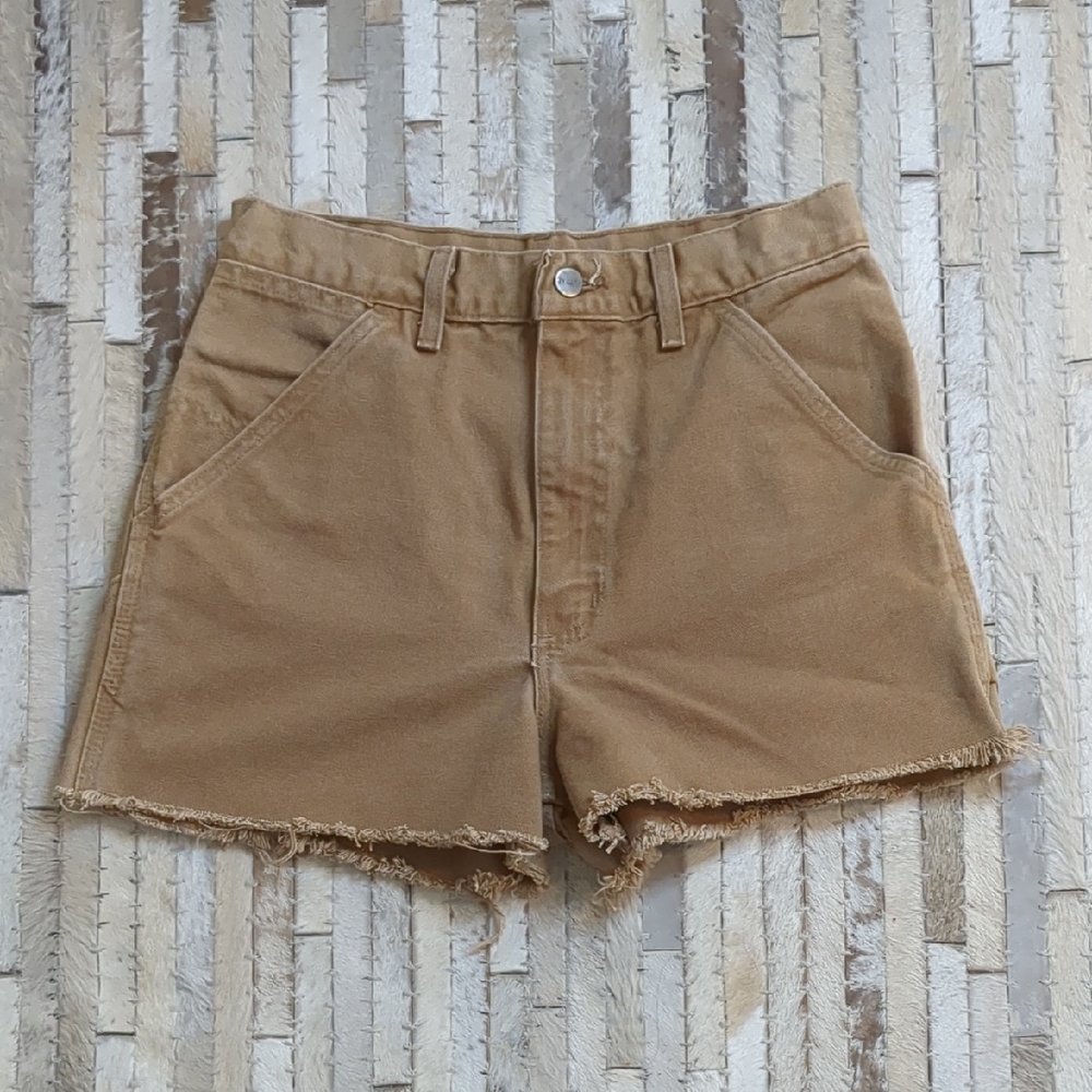 Carhartt Women's Size‎ 29 Cut Off Work Khaki Shorts